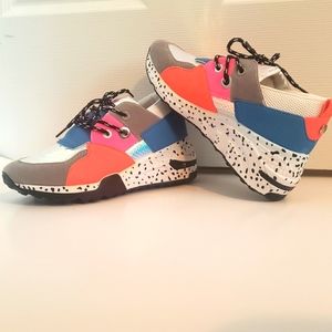 Top Moda size 5 1/2 colorful shoes